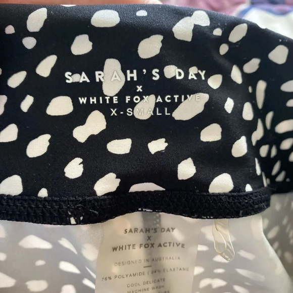 SARAH'S DAY X WHITE FOX ACTIVE 101 Day Dreamer Leggings Size Extra Small - Picture 5 of 9